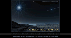 Desktop Screenshot of cielonocturno.com